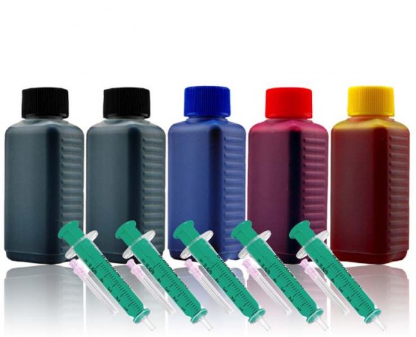 500ml Nachfülltinte Druckertinte Refillset für CANON PGI550 CLI551