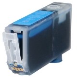kompatible Tintenpatrone zu CANON CLI-8C (cyan/blau)