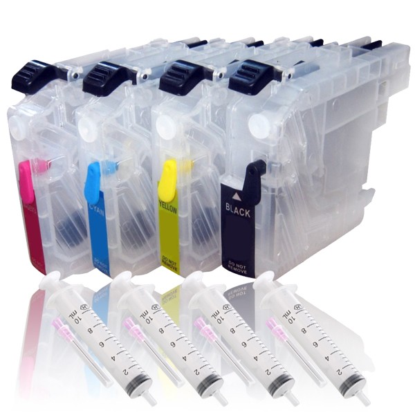 Fill In Patronen, kompatibel zu BROTHER LC121/LC123/LC125/LC127/LC129