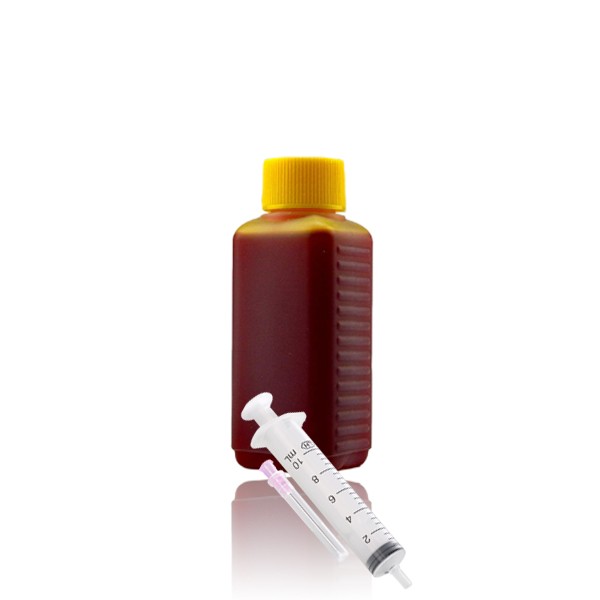 100ml Nachfülltinte Druckertinte für HP, gelb/yellow